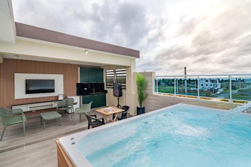 Luxury Family Retreat Jacuzzi Privado 2 – khách sạn tại Riviera Del Caribe