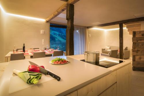 virtuve, Ferienhaus im Stadl in San Martino In Passiria