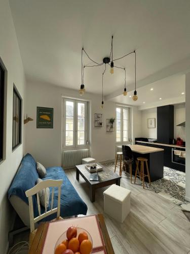 Hypercentre Angers, lumineux T3 de 50m2, bon plan - 2 chambres