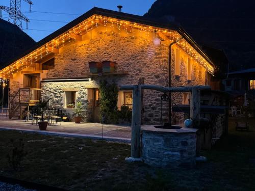 La grange de Bourg Saint maurice in Le Mollard