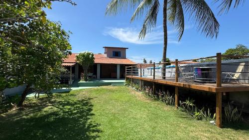 Paraiso da Croa, amplo jardim! in Barra De Santo Antonio