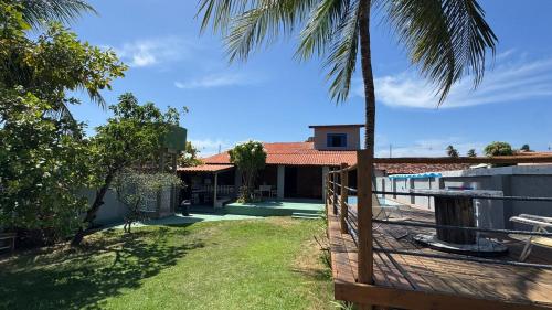 Paraiso da Croa, amplo jardim! in Barra De Santo Antonio