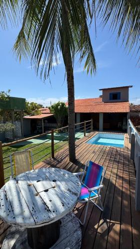 Paraiso da Croa, amplo jardim! in Barra De Santo Antonio