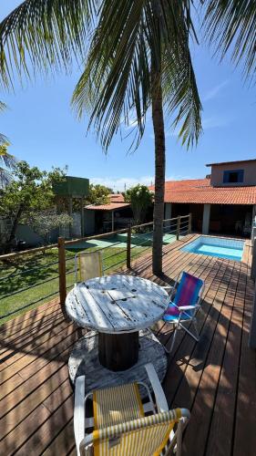 Paraiso da Croa, amplo jardim! in Barra De Santo Antonio
