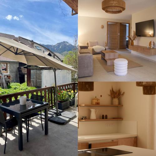 Appartement La Vieille Maison Le joyau rénové (Appartement La Vieille Maison Le joyau renove) in Villar-Saint-Pancrace