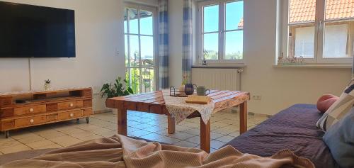 Létesítmények, 145 qm Ferienwohnung Beckenhölzle in ruhiger Lage mit Garten und 3 Schlafzimmern (145 qm Ferienwohnung Beckenholzle in ruhiger Lage mit Garten und 3 Schlafzimmern) in Kisslegg