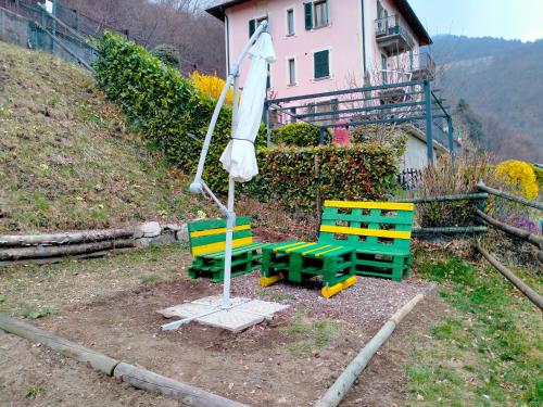  Panoramic lake view home´s Giulia in Casasco Intelvi