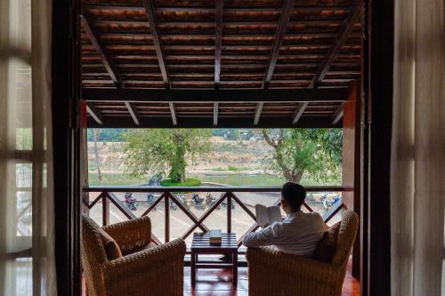 View, Ban Lakkham River View in Luang Prabang Old Town