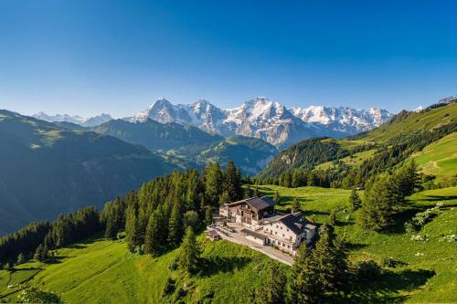 Waldhotel Fletschhorn Private Whole Hotel in Saas-Fee 360 Alpine Views & Sauna