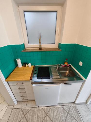 주방, Apartment Julia in 바트 오르프