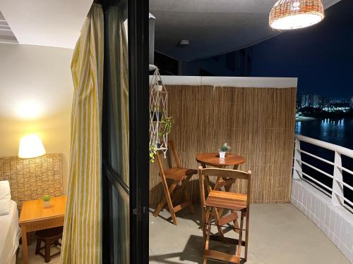 Flat Tropical Hotel Com Varanda Vista Espetacular in Folyóparti