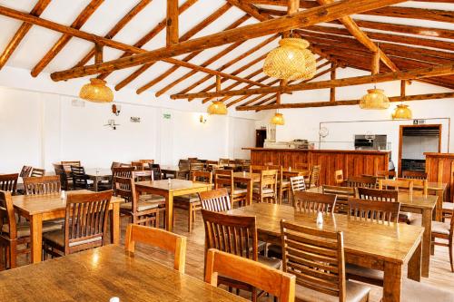 Ресторан, HOTEL LAS PALMAS  in Вілья де Лейва