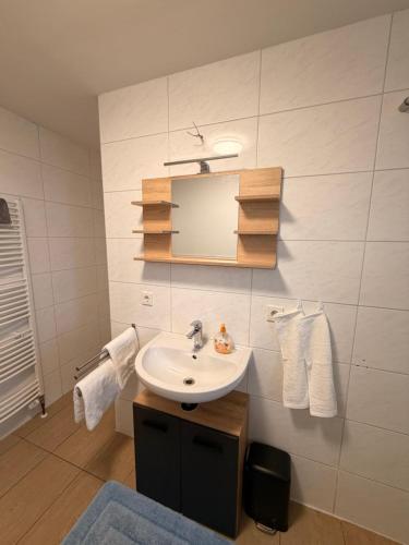 Badeværelse, Appartement Heidstock in Völklingen