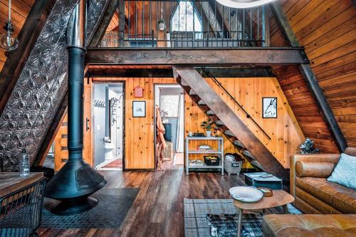 Olympic A-Frame - Sauna + hot tub lake access - image 10