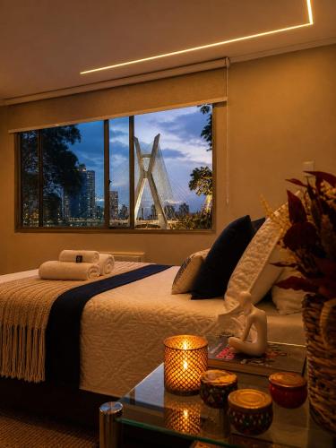 Flat Duplex - Conforto e estilo a poucos metros da Berrini e Shopping Morumbi