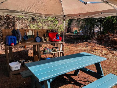 Willow Riverfront Bell Tent in Telkwa (BC)