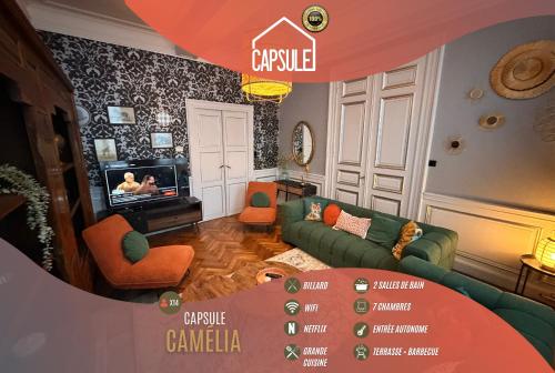 Capsule camelia un charme Montois, Mons