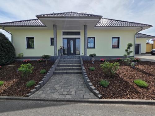 Viesnīcas āriene, Ferienwohnung Schnitter in Weberstedt