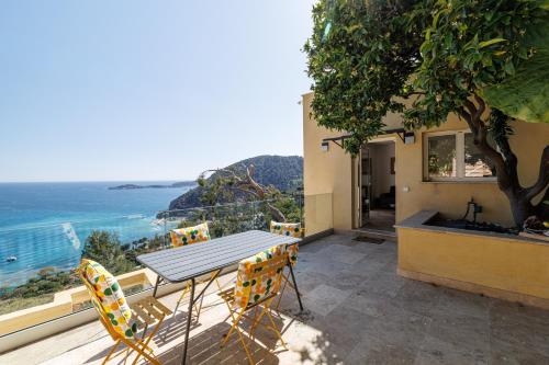 LES CITRONS D EZE 2P - Vue mer spectaculaire - Terrasse et balcon - Climatisation