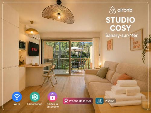 Studio cocooning - Piscine et terrasse - Plages
