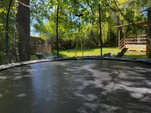 Chalet Standing de 55 m2 avec jardin clos, en bord de riviere, proche Disneyland, avec piscine et tr in Crecy-la-Chapelle