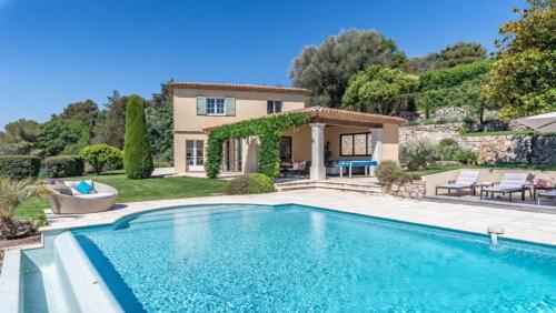 FRGK Pibonson Luxury Villa 7 Suites, Infinity Pool, Spa & Gym Near Cannes - Location, gîte - Mougins