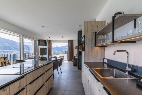 Kitchen, Nikolaus by AvenidA Panoramic Wellness Suites in Zell Am See