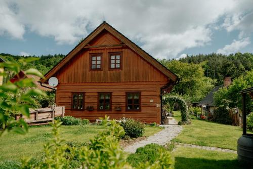 ทัศนียภาพภายนอกโรงแรม, Roubenka u Žofky (Roubenka u Zofky) in ฮรอนนอฟ