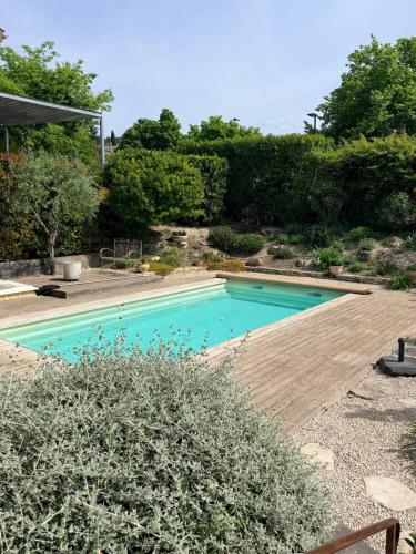 Le Bonheur sous l'Olivier - Villa 4 ch et piscine gîte à louer Lagnes