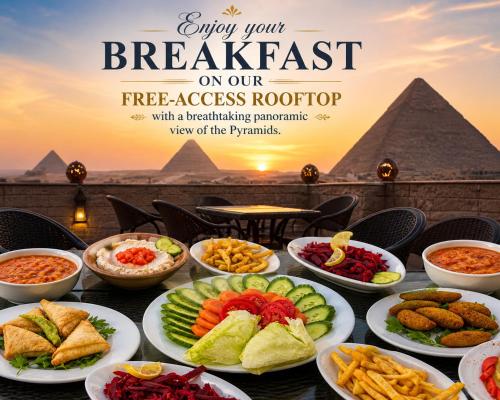Hassan Pyramids Hotel&Rooftop in Giza