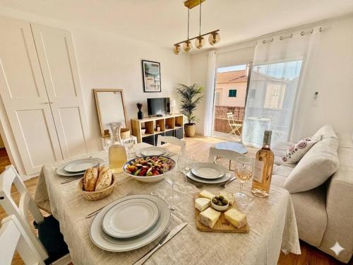 Appartement climatisé, balcon - 4 pers. - FR-1-816-45