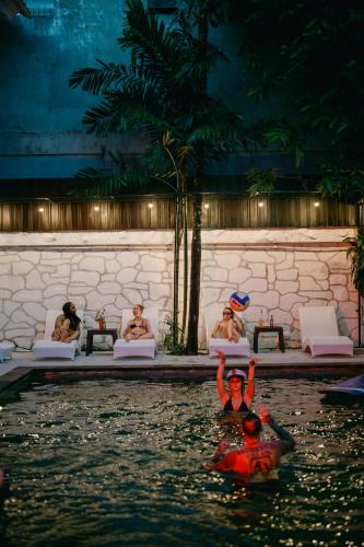 Swimming pool, Lushy Hostel Kuta Legian in Legian