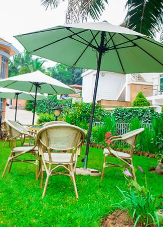 Terraza/balcón, Saint jean prestige hotel in Kigali
