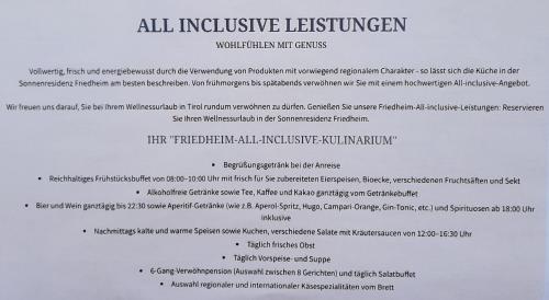  Sonnenresidenz Friedheim in Weerberg