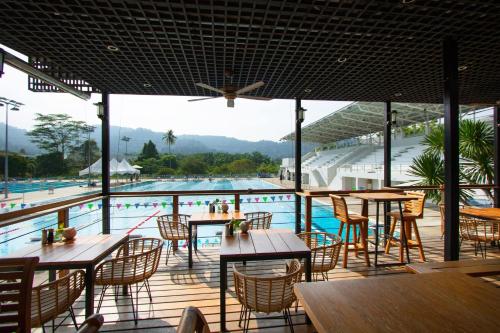 Restaurant, Thanyapura Sports and Health Resort in Thalang
