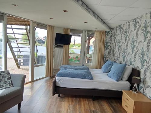 B&B aan het water in Tytsjerksteradiel
