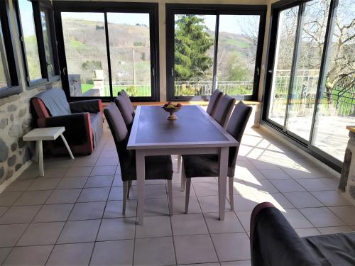 Viesnīcas āriene, Gîte de Pradevin (Gite de Pradevin) in Saint Clement (Auvergne)