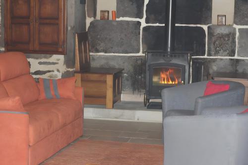 Viesnīcas āriene, Gîte de Pradevin (Gite de Pradevin) in Saint Clement (Auvergne)