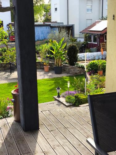 สวน, Ferienwohnung Angelika Zimmermann Dettelbach in เดตเทลบาช