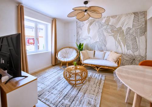 Appartement climatisé avec balnéo, parking gratuit, proche Auvers-sur-Oise - Location saisonnière - Méry-sur-Oise