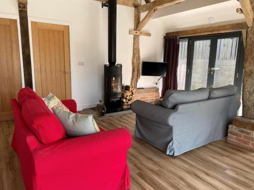 Archers, listed barn, farmstay in 蒂姆斯伯里
