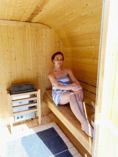 Sauna, Gemütliches Jagdhaus mit Whirlpool und Sauna (Gemutliches Jagdhaus mit Whirlpool und Sauna) in Viernau
