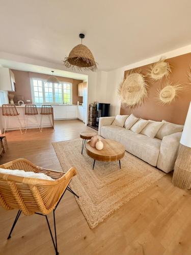 Les Saujes, Maison 7 pers, jardin plein sud, parking, Wimereux