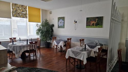 Restoran, Logis Hôtel Le Lion d'Or (Logis Hotel Le Lion d'Or) in Chauvigny (Poitou-Charentes)