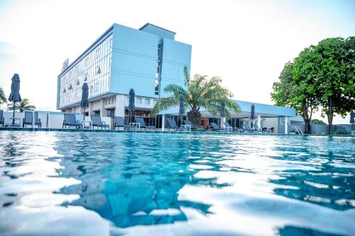 Exterior view, Seen Ran Hotel Bouake in Bouaké