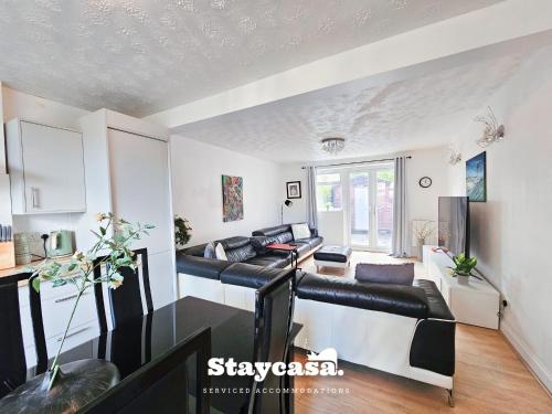 Large 6br Manchester House Free Parking & Wifi - Manchester