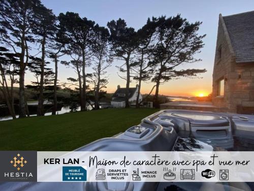 KER LAN - Maison de caractere avec SPA et vue mer in Lanilduta
