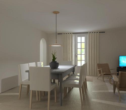Villa LOU BOUSQUET REZ DE JARDIN. Appartement pour 5 personnes dans une villa