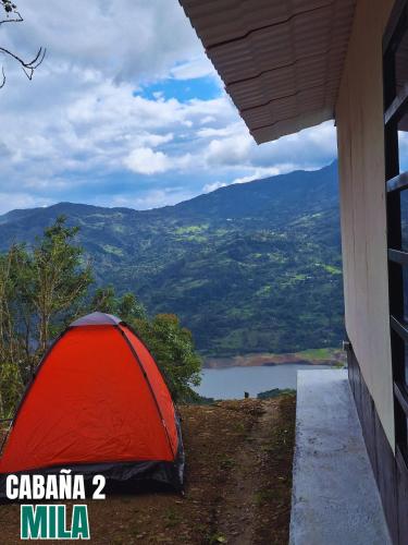 Twin House, casas campestres con vista al embalse
