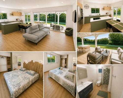 Villa au calme 3 ch climatisées jusqu a 6 personnes pas de vis à vis pas de sargasses (Villa au calme 3 ch climatisees jusqu a 6 personnes pas de vis a vis pas de sargasses) in Bouillante
